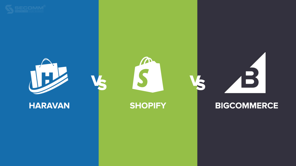 nền tảng thương mại điện tử SaaS - Top 3 SaaS eCommerce platforms: Haravan, Shopify and BigCommerce