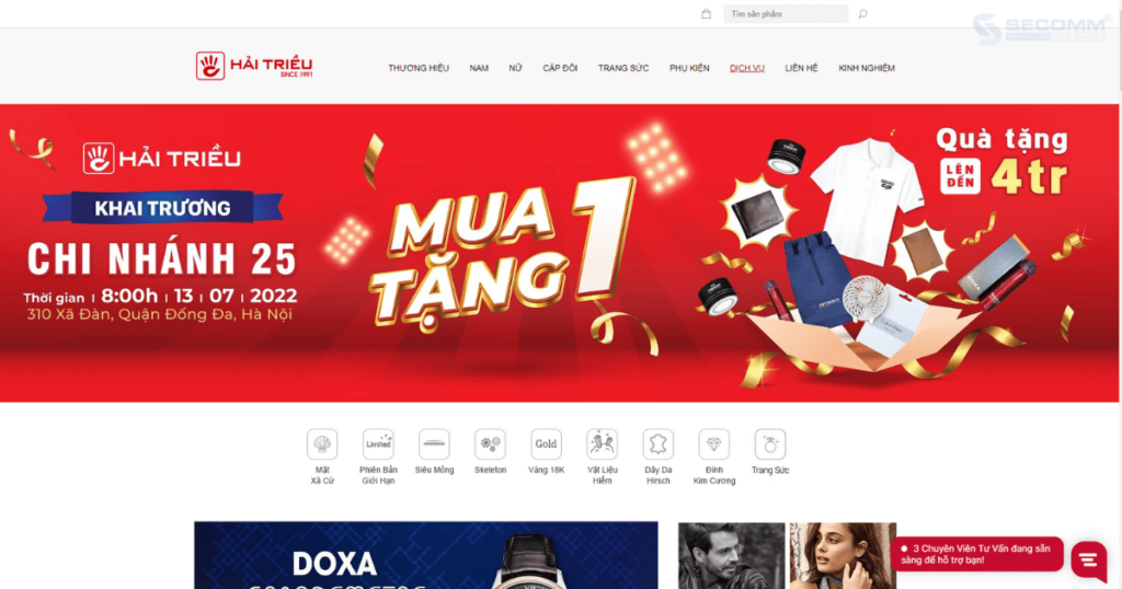 Top 10 website thương mại điện tử thời trang tại Việt Nam - Hải triều