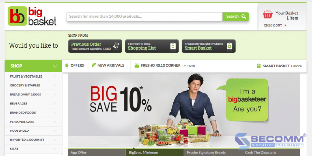 What is eGrocery? The potential of Vietnam's eGrocery market